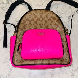 COACH - medium designer back pack